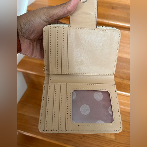 Elegant Brown and Black Women's Card Holder - Picture 3 of 6